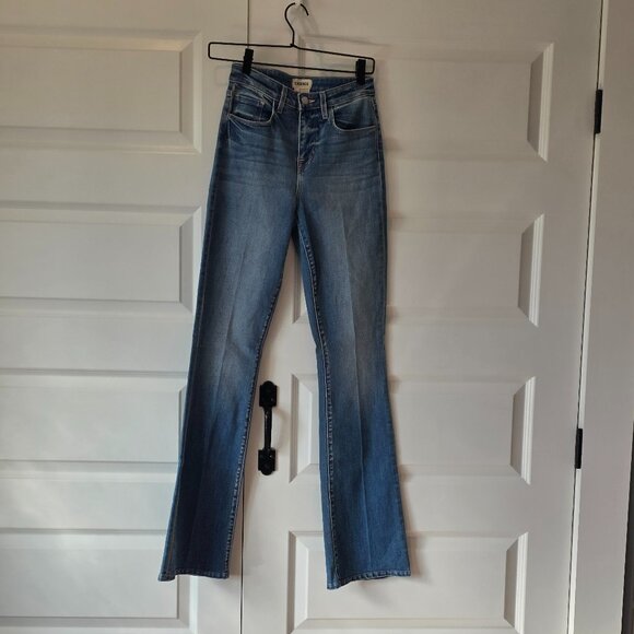 NWT: L' Agence Selma High-Rise Sleek Baby Bootcut Jeans Size 25 - Picture 9 of 14